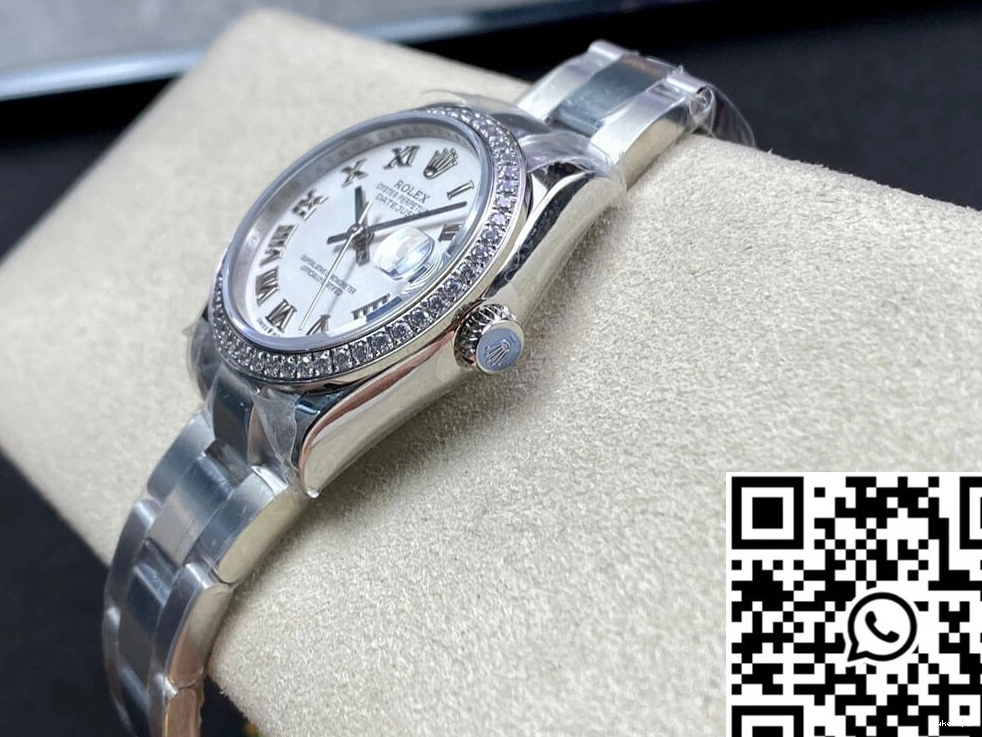 Bezel 31MM Rolex Diamond EW Factory M278384RBR-0013 Datejust 0113